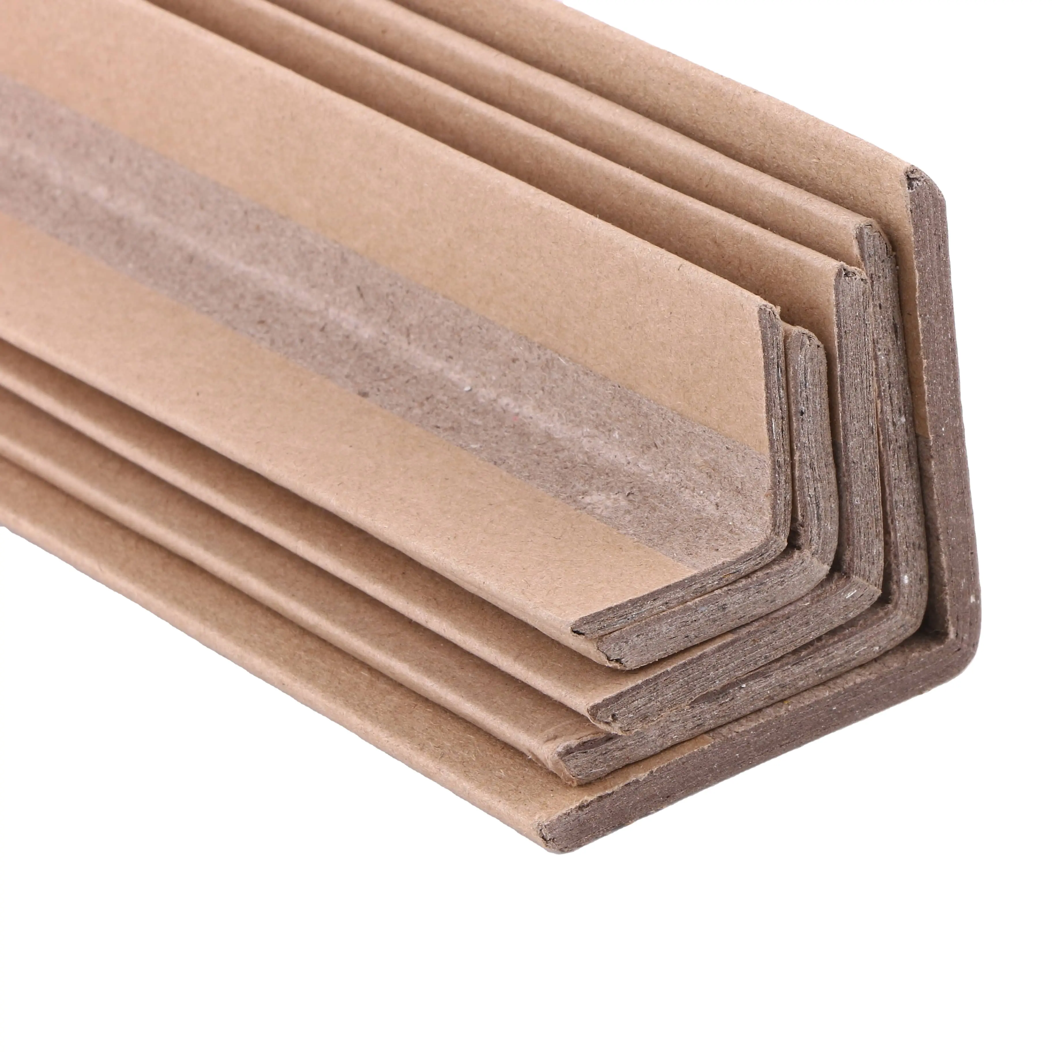 Customized Length Brown Kraft Paper Edge Protector for Furniture Corner Protector Materials