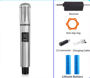 Chuyên nghiệp không dây màu đen micro cho Nhà thờ Sản xuất tại Trung Quốc kim loại Loa sân khấu - Product Image 3