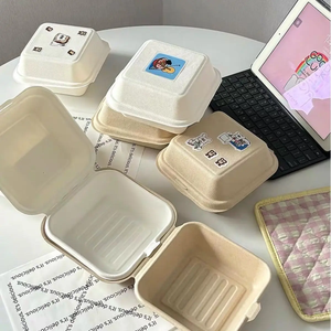 Prime Quality Eco-Friendly Customizable <b>Takeaway</b> Food Packaging <b>Containers</b> for Hamburger Boxes Export - Product Image 3