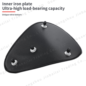 Housse de siège en cuir PU classique en promotion pour sièges de moto Cafe Racer, Sportster, <span class=keywords><strong>Bobber</strong></span>, Chopper, XL883, XL1200 - Product Image 6