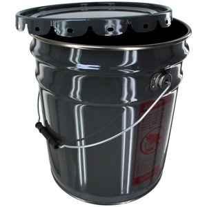 5 gallon 20L tin Thùng tinplate xô kim loại mở đầu sơn tin pails với tiêu chuẩn Lug Nắp - Product Image 1