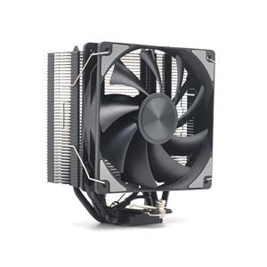 WELLSUNFAN OEM ODM Dissipateur thermique <span class=keywords><strong>CPU</strong></span> en cuivre et aluminium, <span class=keywords><strong>4</strong></span> caloducs, roulement à billes, ventilateur silencieux 30dBA, 12V, pour boîtier d'ordinateur - Product Image 1