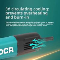 Meuleuse d'angle DCA ASM18-100 haute puissance électrique avec interrupteur coulissant pour coupes et meulages de Dongcheng