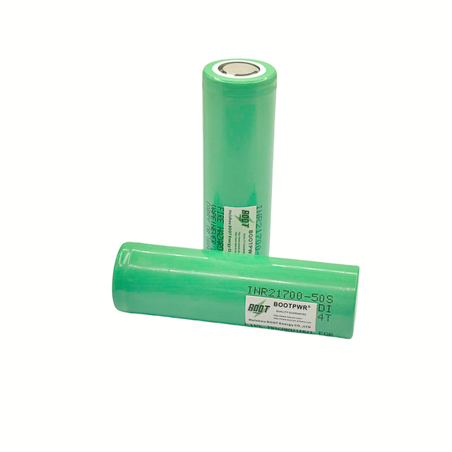 100% Original Authentic INR21700 50S Li-ion Battery 3.7V 5000mAh Suitable for E-Bike Scooter Power Tools and Flashlights