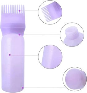 ตัวอย่างฟรี 100 ชิ้น ขวด HDPE ขนาด 120 มล. เป็นมิตรกับสิ่งแวดล้อม สีขาว แดง ม่วง ทรงสี่เหลี่ยม สำหรับร้านทำผม หวีแปรง ขวดสำหรับใส่ผลิตภัณฑ์  พิมพ์ลายสกรีน สำหรับน้ำมัน - Product Image 3