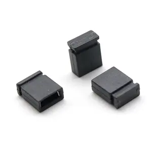 2.54mm open type standard mini jumper cap black