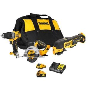 Ensemble d'outils sans fil Dewalt 3 pièces avec batterie et chargeur pour usage domestique et professionnel - Product Image 1