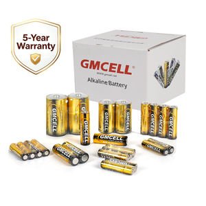 แบตเตอรี่อัลคาไลน์ 9V ขายส่ง ขนาด AA AAA D Type C 23A 27A แบตเตอรี่อัลคาไลน์ใช้งานได้ยาวนาน อายุการเก็บรักษา 10 ปี สำหรับของเล่น - Product Image 1
