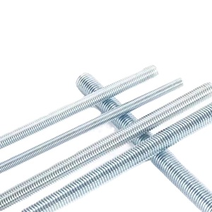 Thanh Ren Hệ Mét Chất Lượng Cao Túi DIN975 Mạ Kẽm M12 Màu Bạc Trơn OEM Tùy Chỉnh Bề Mặt Thời Gian Xây Dựng Nặng Bằng Thép - Product Image 3