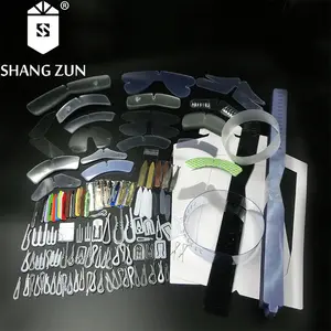 Collar band for shirt butterfly collar stays cardboard white Shangzun Plastic Practical Garment Packaging