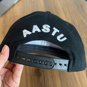 Gorra de Béisbol Personalizada con Hojas de Roble Bordadas, Tejido Liso, Cierre a Presión, Banda de Sudor de Algodón, Rendimiento Deportivo - Product Image 5