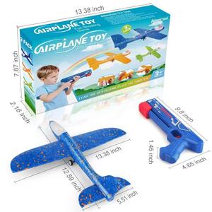 <span class=keywords><strong>Jouet</strong></span> lanceur d'<span class=keywords><strong>avion</strong></span> volant à LED pour enfants, lot de 3, <span class=keywords><strong>catapulte</strong></span> à lancer, planeur en mousse, <span class=keywords><strong>avion</strong></span>, pistolet de lancement, <span class=keywords><strong>jouet</strong></span> d'extérieur - Product Image 6