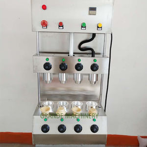 GRANDE paslanmaz çelik otomatik Pizza külah yapma makinesi/Pizza koni makinesi/Pizza koni kalıplama makinesi komple Set - Product Image 6