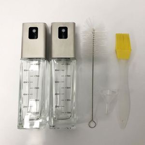 Suministro Directo de Fábrica: Pulverizador de Aceite de Vidrio para Cocina, Botella Atomizadora de Doble Uso con Apertura y Cierre Automático - Product Image 2