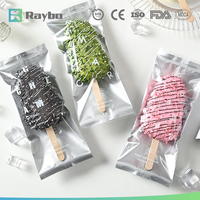 Sacs d'emballage pour glaces jetables personnalisés RAYBO, design personnalisé, 8*19cm, sacs d'emballage pour glaces et sucettes glacées