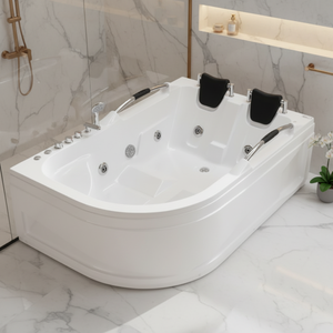 <span class=keywords><strong>Baignoire</strong></span> <span class=keywords><strong>d</strong></span>'<span class=keywords><strong>angle</strong></span> deux places avec dossier ergonomique - Product Image 1