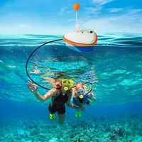 Système de plongée sans réservoir Q7 en gros pour ventilateur de plongée, autonomie 7-10 heures, portable, 15 mètres, équipement de plongée respiratoire léger