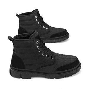 <span class=keywords><strong>Botas</strong></span> de senderismo de exterior para hombre y <span class=keywords><strong>mujer</strong></span>, calzado antideslizante para escalada, para invierno, cálido, color negro - Product Image 1