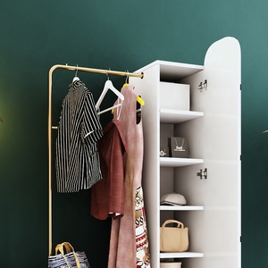 Luxury Living Room Furniture Convertible Mirrored <strong>Coat</strong> <strong>Rack</strong> Design Modern <strong>Storage</strong> Display <strong>Shoe</strong> <strong>Racks</strong> - Product Image 3