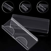 Vente en gros de boîte de cils transparents de luxe plateaux de boîtes d'emballage de cils étui pour crème pour le visage et huile de vernis à ongles