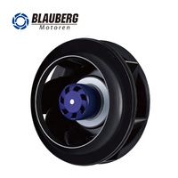 Ventilateur de gaine Blauberg AC en plastique OEM personnalisé, centrifuge à flux direct, faible bruit, sans moteur, 230V IP55 étanche CE RoHS