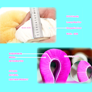 <span class=keywords><strong>Funda</strong></span> <span class=keywords><strong>para</strong></span> <span class=keywords><strong>volante</strong></span> de coche de piel de oveja de lana esponjosa <span class=keywords><strong>para</strong></span> <span class=keywords><strong>mujer</strong></span> - Product Image 3
