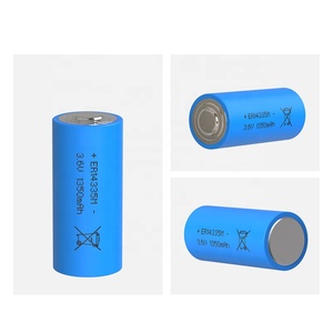 Tùy chỉnh er14335m lisocl2 Pin er34615m er17505 <span class=keywords><strong>14505H</strong></span> er14335 1350mAh 3.6V pin <span class=keywords><strong>lithium</strong></span> - Product Image 1
