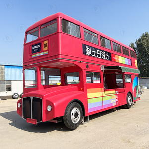 <span class=keywords><strong>Elettrico</strong></span> a due piani bus Coffee shop per il tè al latte punto panoramico o il <span class=keywords><strong>negozio</strong></span> di stand Mobile lato strada - Product Image 6