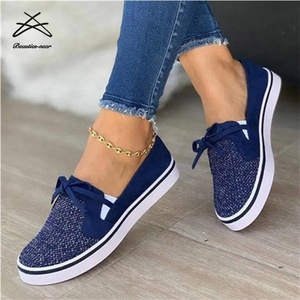Zapatillas Deportivas Sin Cordones para Mujer, Diseño Nuevo de 2021, Zapatos Planos Clásicos, Mocasines Casuales para Mujer - Product Image 4