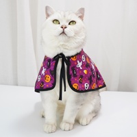 Cape de Citrouille d'Halloween pour Chien, Costume de Cosplay Amusant, Vêtement de Fête pour Animaux de Compagnie