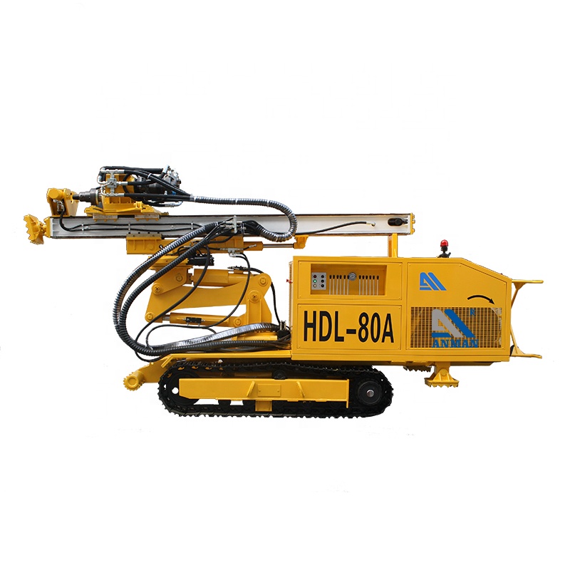 HDL-80A tunnel pipe shed Big torque drill rig