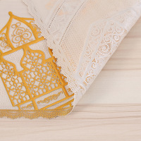 30x45cm PVC or Ramadan Kareem et Eid Mubarak napperons saisonniers vacances d'été cuisine table à manger décoration tapis et tampons