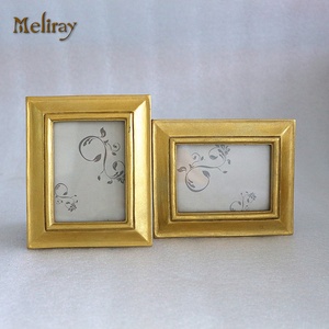 <strong>Mini</strong> Gold Resin <strong>Picture</strong> Photo <strong>Frames</strong> 2.5x3.5 Home Decor Sculpture Handmade in China for Holiday Gifts Art Theme Souvenirs Crafts - Product Image 3