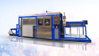 Machine à boîtes en plastique PP pour contenants alimentaires et machine de thermoformage automatique pour usine