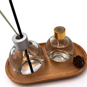 Bán buôn 70ml 100ml 250ml Rỗng hương thơm chai bơm lại Vòng bóng hình dạng sậy khuếch tán chai với sậy gậy - Product Image 2