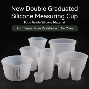 100ML recycelbarer Silikon-Messbecher für die Herstellung von umwelt freundlichen und langlebigen Silikon-Export formen - Product Image 5