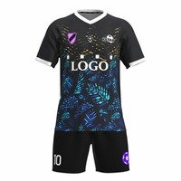 Ensemble d'uniformes de football personnalisés EURO Club Tropical Fern 26/27, tissu polyester à séchage rapide, kit de maillot de football OEM