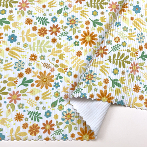 Tùy Chỉnh In Ấn Nylon Spandex Đồ Bơi 4 Cách Căng Thoáng Khí <span class=keywords><strong>Jacquard</strong></span> Sườn Vải Dệt Kim Cho Quần Áo - Product Image 3