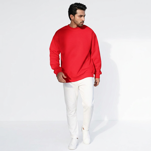 Sweat-shirt en tissu doux de qualité supérieure pour hommes, personnalisable avec logo, en coton mélangé respirant, idéal pour le sport - Product Image 1