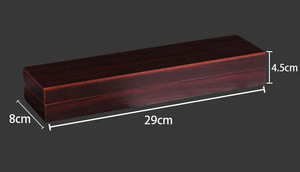Caja de reloj de madera lacada al horno - Product Image 6