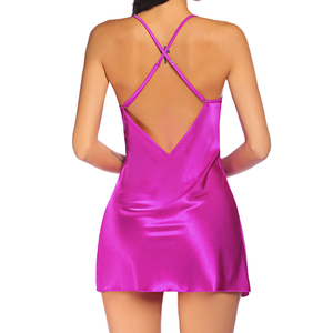 Camicia da Notte Sexy da <span class=keywords><strong>Donna</strong></span> con Seno Scoperto, Pigiama Sexy con Bretelle, Lingerie Hot Americana - Product Image 2