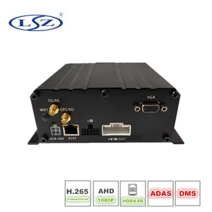 H.265 4 канальный HDD Мобильный dvr ADAS DSM системы принт грузовика, автобуса, mdvr