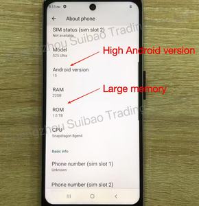 Chất Lượng Cao Thực 22 + 1Tb S25 Siêu Điện Thoại Thông Minh Bán Buôn Android 15 Điện Thoại Di Động 7.3 Inch S25 Mở Khóa Thông Minh Điện Thoại Di Động - Product Image 3
