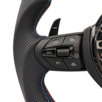 Avec insert noir Fond plat Volant M Sport Volant Volant pour BMW F10 F20 F22 F30 F31 M3 F80 F82 M5 F90 E70 E71 E90 E92