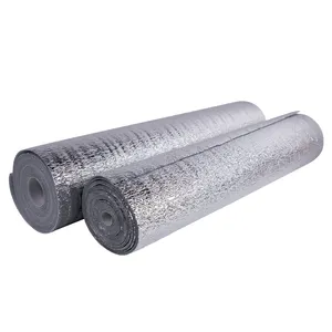 heat insulation 2mm silicate ceramic coated aluminum foil fiberglass cloth