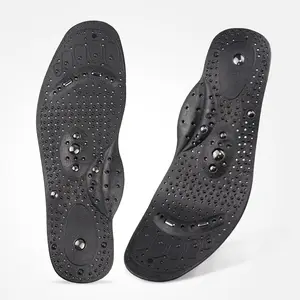 新款男女足弓磁疗鞋垫8磁铁鞋垫磁铁足部按摩透气鞋垫