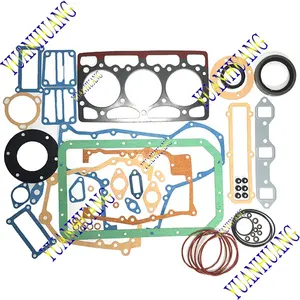 3D94 engine gasket kit with cylinder head gasket 3D94 full gasket kit for KOMATSU 3D94 diesel engine set