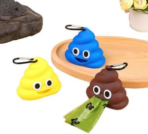 Envío Rápido, Nueva Tendencia, Interesante, Creativo, Lindo Dispensador de Bolsas para Excremento de Perro de Silicona con Forma de Caca - Product Image 4