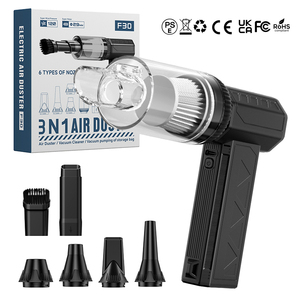 เครื่องเป่าลมไฟฟ้า F30 2 in 1 แบบไร้สาย ใช้แบตเตอรี่ พร้อมหัวเป่า 6 แบบ สำหรับใช้ในบ้าน - Product Image 1