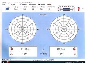 Máy cân bằng ngang để thử nghiệm trục động cơ từ cánh quạt cánh quạt, Cánh quạt bơm nước cánh quạt turbo tăng áp - Product Image 2